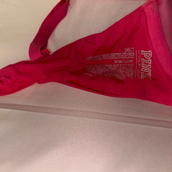 Pink! Victoria’s Secret push up bra. - Picture 2 of 2